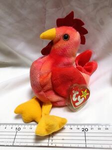 ^Ty Beanie babes Beanies soft toy chicken 