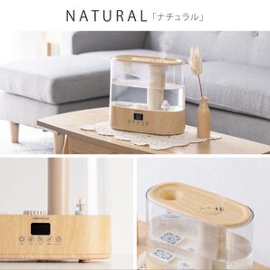 電解水生成機能付き超音波加湿器 タイマー アロマ リモコン 湿度調節 大容量