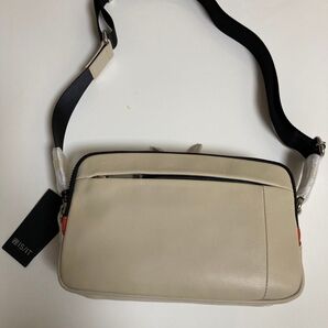 IS/IT イズイット レザー ショルダーバッグ シュルビ 984102 アイボリー 正規品 新品