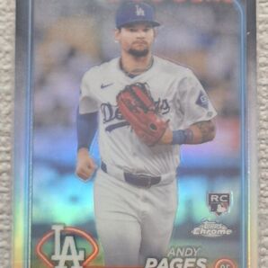 Topps Chrome Andy Pages ルーキー rc Refractor