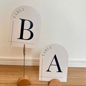 テーブルナンバー A〜J 10枚組