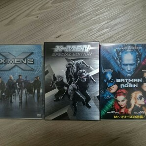 X-MEN　1 2 バットマン＆ロビン　DVD3枚セット