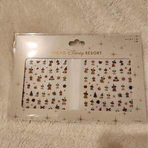 2025 ディズニー クリスマス リルリンリン ネイルシール
