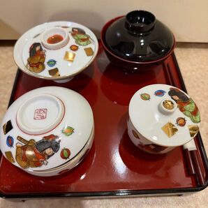 お食い初め 女児 九谷焼