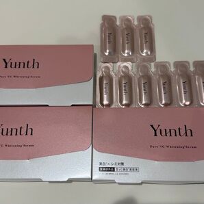 yunth ユンス 生ビタミンC美白美容液(医薬部外品) 1ml×28包×3箱 プラス10包