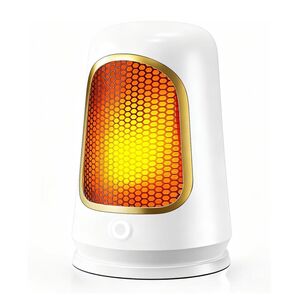 新品!セラミックヒーター 大風量 省エネ 2段階温度調節 転倒OFF機能