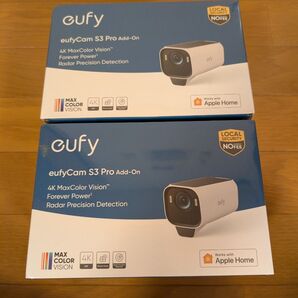 eufy eufyCam S3 Pro Add-On 2個セット 4K MaxColor Vision