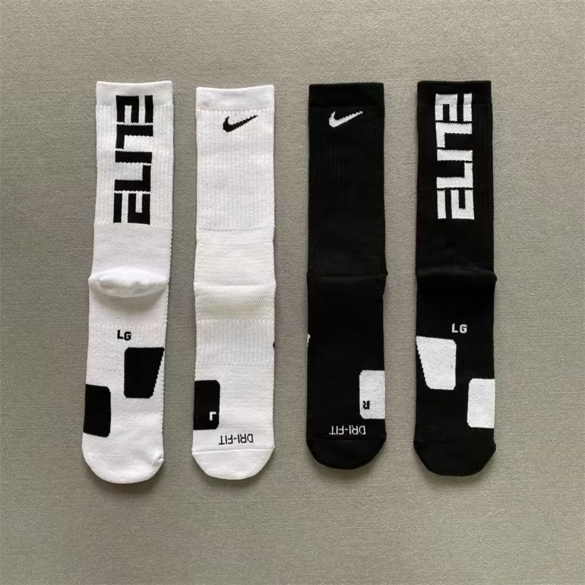 ★【新品未使用】ELITEナイキNIKE バスケットボール ソックス靴下 2足