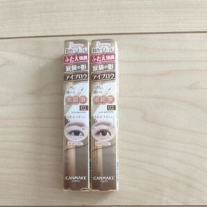 CANMAKE TOKYO 影色リキッドライナー 02 2本セット アイブロウ ふたえ強調 涙袋の影