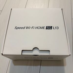 WiMAX Speed Wi-Fi HOME 5G L13 ホワイト