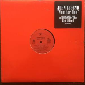 NUMBER ONE / JOHN LEGEND アナログレコード 12inch　(COLUMBIA)