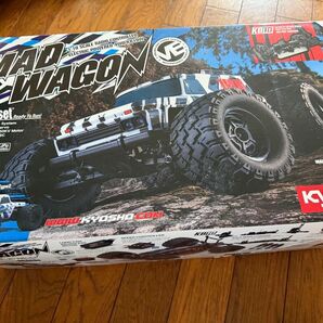 バッテリー2本付き 京商 1/10 EP 4WD KB10W マッドワゴンVE カラータイプ2 34701T2