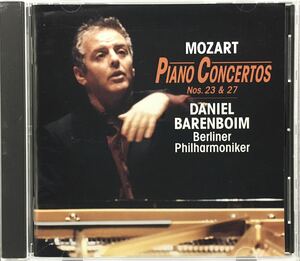 CD/ モーツァルト：ピアノ協奏曲第23,27番 / バレンボイム(P&指揮)& BPO