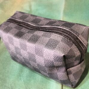 ◆市松模様◆ポーチ◆化粧ポーチ◆ペンケース◆ 鬼滅の刃柄◆マルチカラー◆