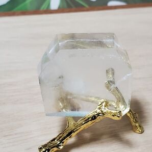 珍しい白(^o^)/ フローライト フリーカット