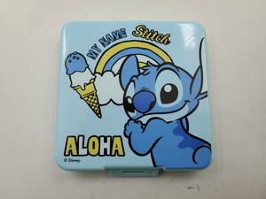 即決 中古 未使用品 Disney Stitch ディズニー スティッチ プラスチック製 ケース 小物入れ ブルー Blue Sun Hing Toys 香港 正規品