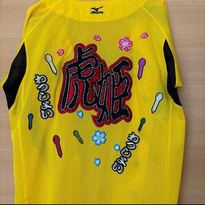 ミズノ 虎姫 わっしょい 応援Tシャツ イエロー