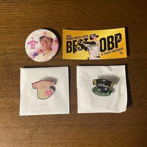 福岡ソフトバンクホークス ピンバッチ 缶バッジ シール 32柳町達