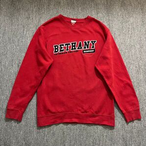 CI SPORT カレッジロゴスウェット レッド 長袖 トレーナー