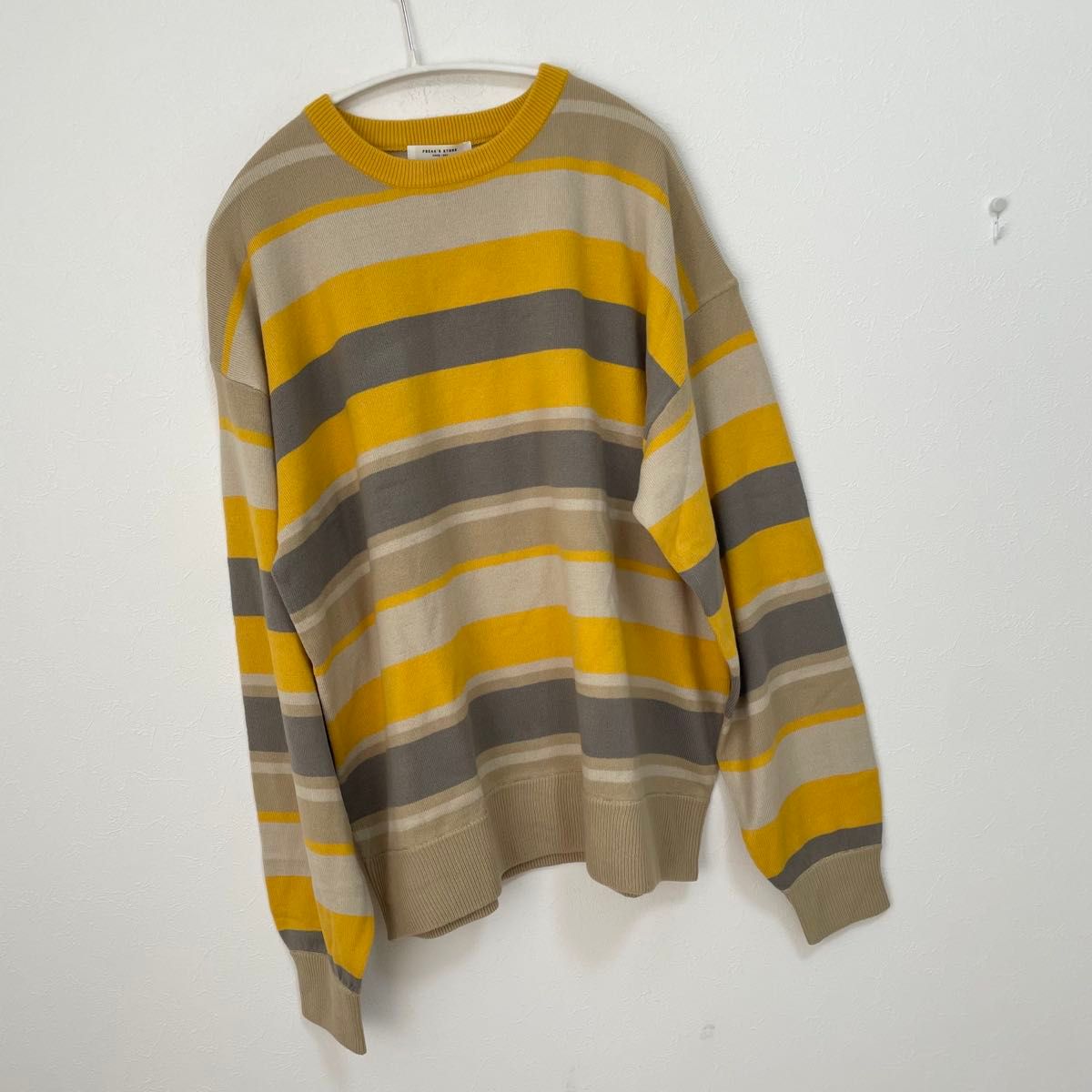 フリークスストア マルチボーダーニットロングスリーブTシャツ レディース