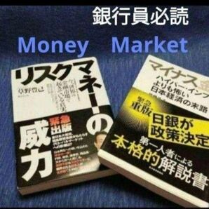 金融市場の実態2冊:リスクマネーの威力 : マイナス金利