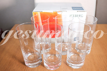 新品未使用!! ショット・ツヴィーゼル 6個セット SCHOTT ZWIIESEL ICEBERG LONGDRINK 480ml 16.2oz ロングドリンク グラス / タンブラー_画像1