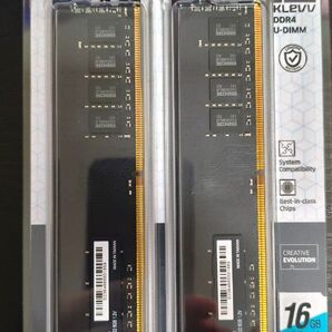 KLEVV デスクトップPC用メモリ DDR4 3200Mhz PC4-25600 8GB×2枚(計16GB)