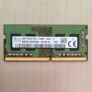 SK hynix 4GB 1Rx16 PC4-2400T-SCO-11 DDR4 メモリ