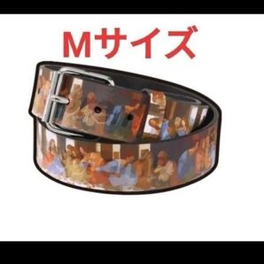 Supreme Repeat Leather Belt Mサイズ 最後の晩餐