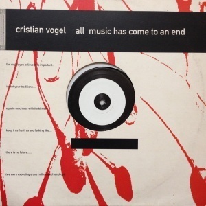 2LPレコード CRISTIAN VOGEL / ALL MUSIC HAS COME TO AN END