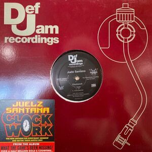 12inchレコード　 JUELZ SANTANA / CLOCK WORK