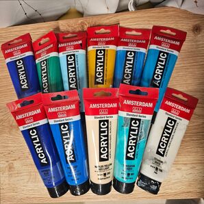 AMSTERDAM アクリル絵の具 120ml 各種11色 アムステルダム