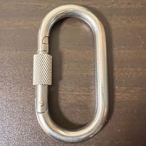 【美品】消防 カラビナ ワンツースリー ステンレス レスキュー