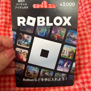 使用済み!ロブロックス 課金カード