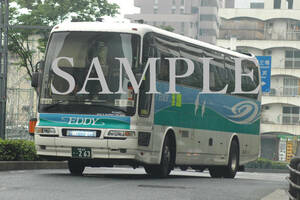 D[ bus photograph ]L version 1 sheets Tokushima bus Aero Queen Ⅰ Osaka line 
