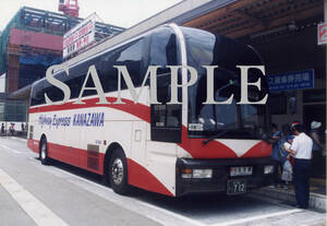 F[ bus photograph ]L version 1 sheets Hokuriku railroad north iron bus spec - swing high speed car 