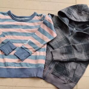 フルジップパーカー トレーナー セット 120