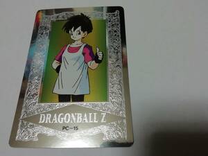 『ドラゴンボール』1994年 アマダ ヒーローコレクションカード PC-15 ビーデル キラ プラチナカード 鳥山明■カードダス・ＰＰカードなど有