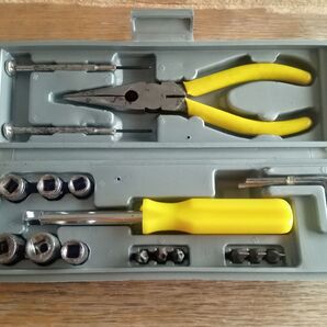 工具セット ツールセット ドライバー レンチ プライヤー DIY