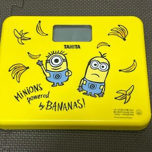 2019年製 ミニオン体重計 タニタ 体重計 ミニオンズ HD-UN-MI01