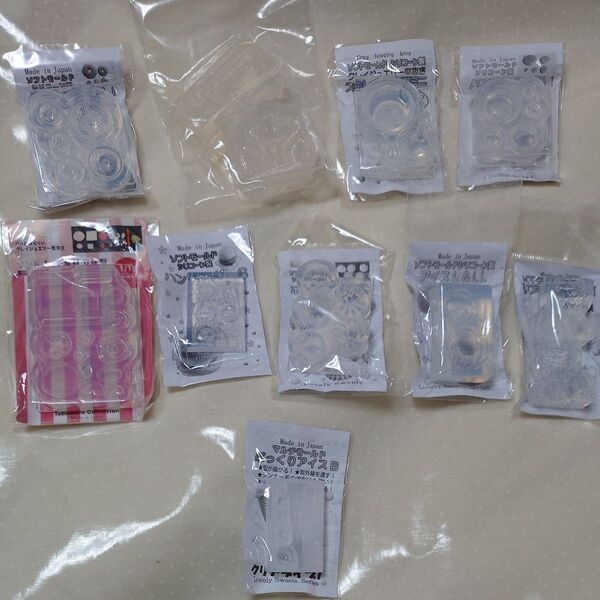 【まとめ売り】シリコンモールド ミニチュアフード アイス、サンドイッチ、パンケーキ、ハンバーガー フルーツ レジン、樹脂粘土