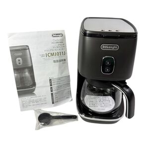 【展示品】デロンギ ドリップコーヒーメーカー ICMI011J-BK ブラック