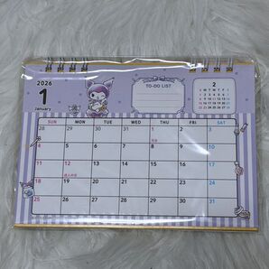 2026 卓上 カレンダー クロミ
