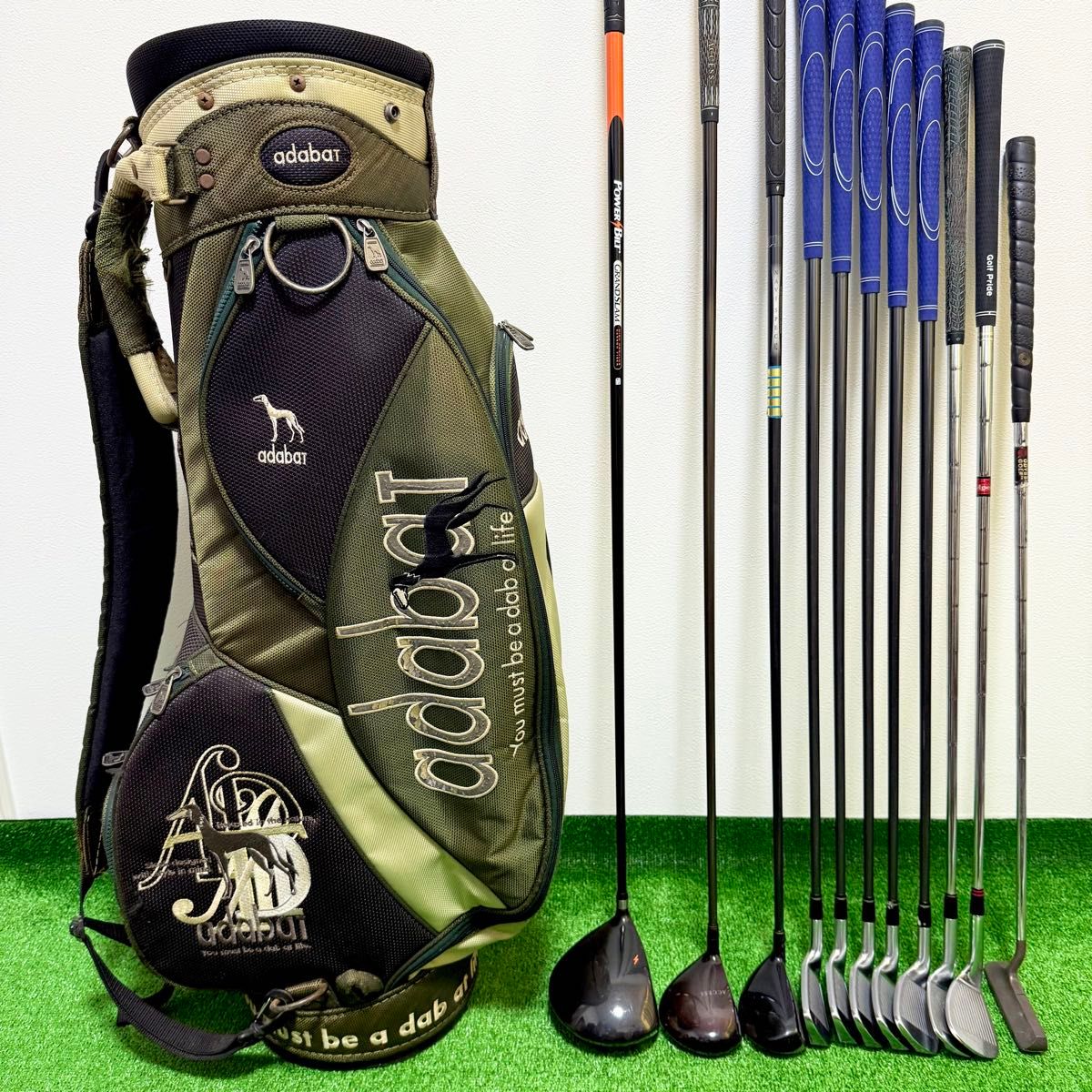 V235 PRGR プロギア メンズ ゴルフ クラブ セット 14点 初心者向け