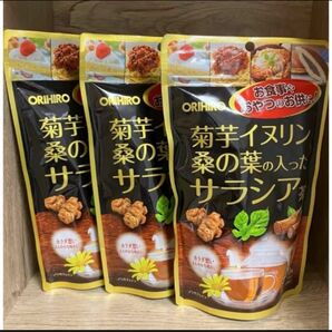 3袋 オリヒロ 菊芋イヌリン桑の葉の入ったサラシア茶 健康お茶 オリヒロお茶 オリヒロ