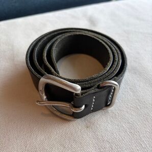 Hender Scheme エンダースキーマ レザー ベルト ブラック