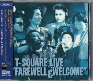 ◆【中古・送料無料】T-SQUARE ／ T-SQUARE LIVE“FAREWELL&WELCOME”