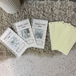 クレジットカード*管理シート付きリフィル/A6サイズ