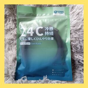 熱中症対策 ネッククーラー クールリング アイスリング M ブラック