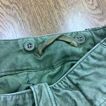 【K024】ヴィンテージ 60s イギリス軍 COMBAT TROUSER 1960pattern 6 オリーブ カーゴパンツ BRITISH ARMY ビンテージ ミリタリー 送料無料_画像7